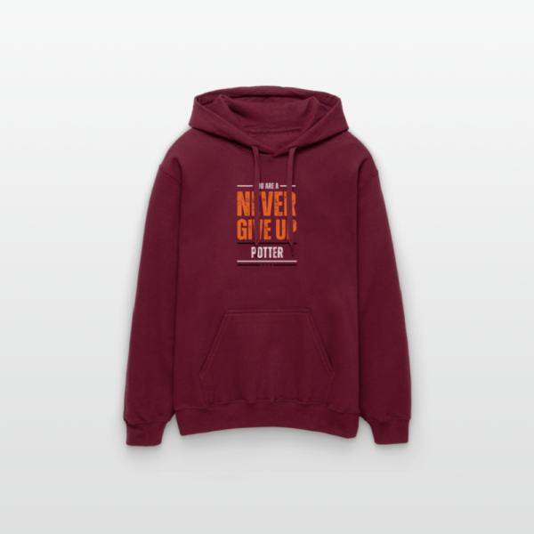 You're a Potter, Never Give Up Unisex Softstyle® Midweight Hoodie - Image 3